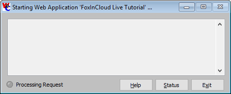 FoxInCloud Live Tutorial Web Application Server IDE